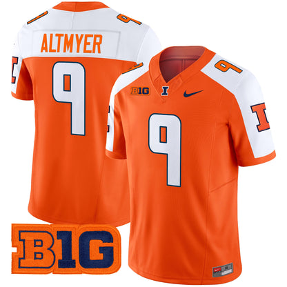 Men's Illinois Fighting Illini 2024 Vapor Limited Jersey - All Stitched