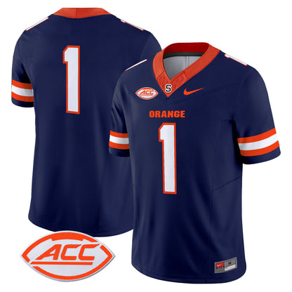 Men's Syracuse Orange 2024 Vapor Limited Jersey - All stitched