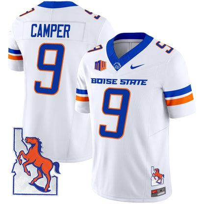 Men's Boise State Broncos 2024 Map Patch Vapor Limited Jersey - All Stitched