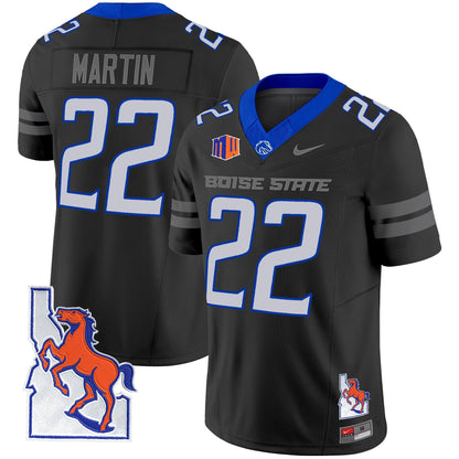 Men's Boise State Broncos 2024 Map Patch Vapor Limited Jersey - All Stitched
