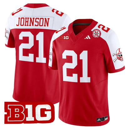 Men's Nebraska Cornhuskers 2025 Vapor Limited Jersey V2 - All Stitched