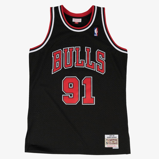 Chicago Bulls Swingman Jersey Alternate Dennis Rodman 1997 | Stitched Jersey RTJS 12125