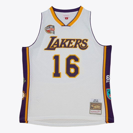 Los Angeles Lakers Hof Swingman Jersey Pau Gasol 1 | Stitched Jersey RTJS 11997